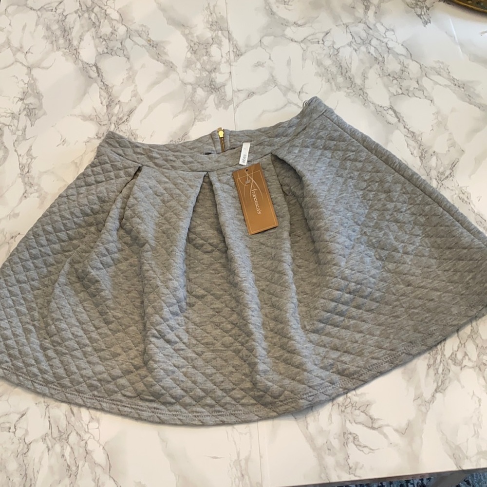 Quilted Skater Skirt